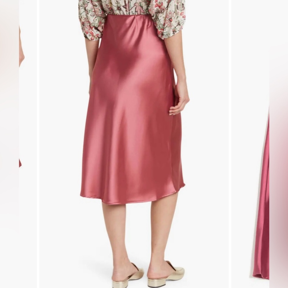 Nwot Renee C. Raspberry Slip Skirt - image 2